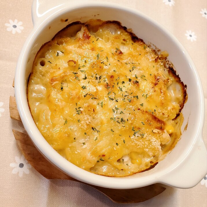 【幼児食】鶏肉と白菜のグラタン